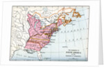 The colonies of North America at the declaration of independence by Anonymous