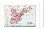 The colonies of North America at the declaration of independence by Anonymous