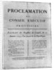 Proclamation of the order for the execution of Louis XVI of France by Anonymous