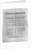 Proclamation of the order for the execution of Louis XVI of France by Anonymous