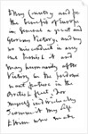 Part of a letter written by Nelson just before the Battle of Trafalgar by Anonymous