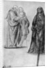 Studies of saints, attributed to Orcagna by Andrea Orcagna