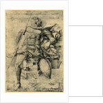 A Sleeping Soldier by Andrea Mantegna