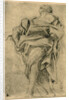 Study for the figure of an apostle by Correggio
