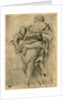 Study for the figure of an apostle by Correggio