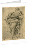 Study for the figure of an apostle by Correggio