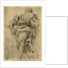 Study for the figure of an apostle by Correggio