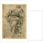 Study for the figure of an apostle by Correggio