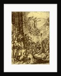 Study for the 'Martydom of St Stephen', by Tintoretto by Jacopo Tintoretto