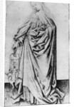 Sketch of a saint by Rogier van der Weyden