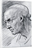 Study of a head by Jean-Antoine Watteau
