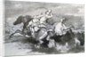 Artilleryman Leading his Horses into the Field by Theodore Gericault
