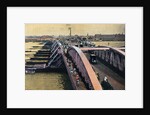 Bridge over the River Hooghly, Calcutta, India by Anonymous