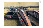 Bridge over the River Hooghly, Calcutta, India by Anonymous