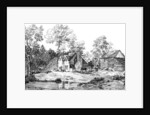 View of the residence of Elwood, friend of John Milton, at Chalfont St Giles, Buckinghamshire by Robert Blemmell Schnebbelie