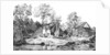 View of the residence of Elwood, friend of John Milton, at Chalfont St Giles, Buckinghamshire by Robert Blemmell Schnebbelie