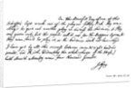 Part of a letter from John Gay to Dean Swift by John Gay