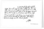 Part of a letter from John Gay to Dean Swift by John Gay