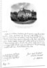 A letter from Addison, and a view of his birthplace by Joseph Addison
