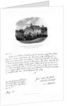 A letter from Addison, and a view of his birthplace by Joseph Addison