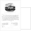 A letter from Addison, and a view of his birthplace by Joseph Addison