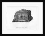 Carved cassolette made from the wood of Shakespeare's mulberry tree by C J Smith