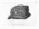 Carved cassolette made from the wood of Shakespeare's mulberry tree by C J Smith