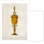 Standing bowl and cover of silver gilt by Robert Blemmell Schnebbelie