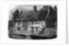 Birth place of Reverend James Hervey, Hardingston, near Northampton by Anonymous