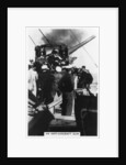 An anti-aircraft gun on board HMS Nelson by Anonymous