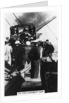 An anti-aircraft gun on board HMS Nelson by Anonymous