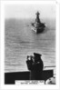 Battlecruiser HMS Hood during spring exercises by Anonymous