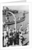 Lowering a boat, HMS Devonshire by Anonymous