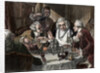Dr Johnson's first interview with John Wilkes by W Thomas