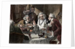 Dr Johnson's first interview with John Wilkes by W Thomas