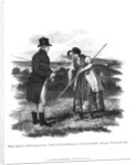 The king rewarding the industrious haymaker near Weymouth by Thomas Kelly-Kenny