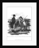 The king rewarding the industrious haymaker near Weymouth by Thomas Kelly-Kenny