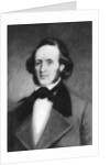 Felix Mendelssohn (1809-1847), German composer by Rotary Photo