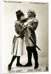 Evie Greene and Denis O'Sullivan in a scene from The Duchess of Dantzig by Raphael Tuck