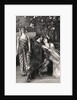 Herbert Beerbohm Tree, Constance Collier and Alice Crawford, English actors by FW Burford