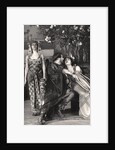 Herbert Beerbohm Tree, Constance Collier and Alice Crawford, English actors by FW Burford