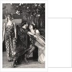 Herbert Beerbohm Tree, Constance Collier and Alice Crawford, English actors by FW Burford