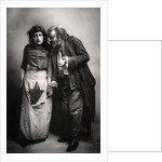 Constance Collier (1878-1955) and Herbert Beerbohm Tree (1853-1917), English actors by FW Burford