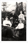 Zena (1887-1975) and Phyllis Dare (1890-1975), English actresses, with their parents by Foulsham and Banfield