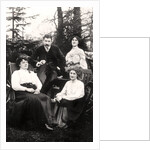 Zena (1887-1975) and Phyllis Dare (1890-1975), English actresses, with their parents by Foulsham and Banfield
