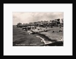 Beach, looking west, Worthing, Sussex by Anonymous