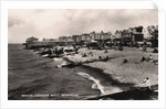 Beach, looking west, Worthing, Sussex by Anonymous
