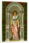 St Agatha, virgin and martyr by Anonymous