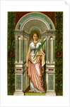 St Agatha, virgin and martyr by Anonymous