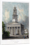 New church, St Pancras, London by Anonymous